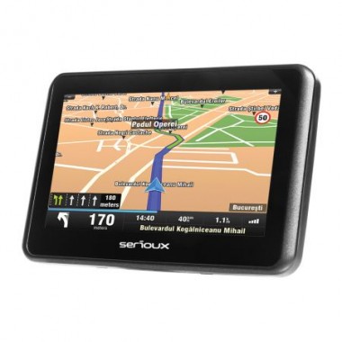 Navigatie GPS SERIOUX UrbanPilot UPQ430 4.3" harta IGO Primo Truck